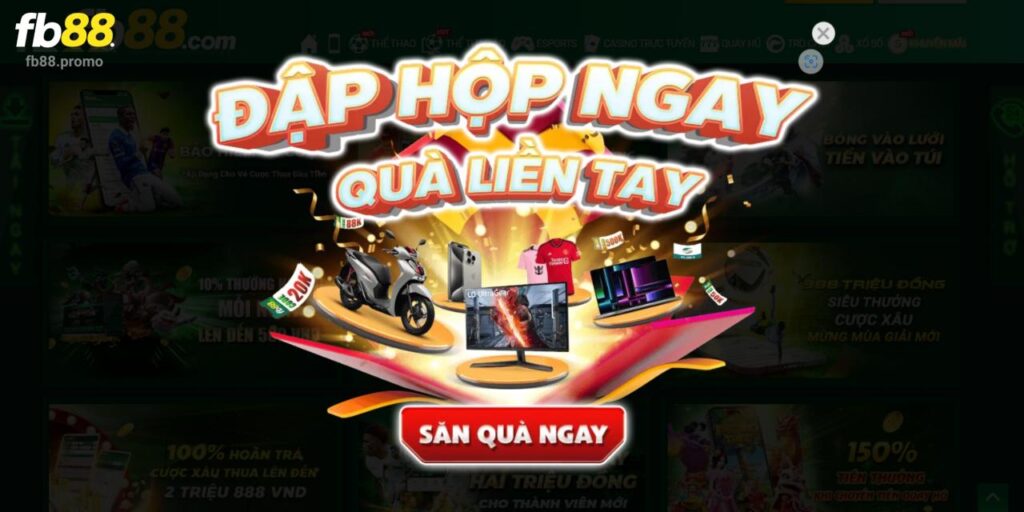 Trải nghiệm Fb88 game với nhiều phần thưởng nóng hấp dẫn