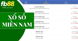 Xổ số miền Nam